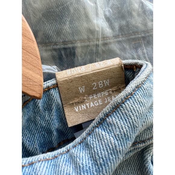 Madewell The Perfect Vintage Jeans Delora Light Wash Women Plus Size 28 NWT - Picture 6 of 10